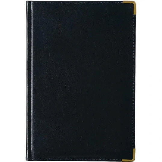Ежедневник полудатированный кожа,синий,А5,145х216,208л, IMPERIUM 3-023/121