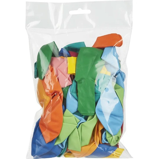 Набор шаров Y 12/30см Пастель + Декоратор ассорти 50шт, 6078041