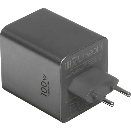 Зарядное устройство UGREEN X616 (65828),выдв каб,100W GaN,USB-C&A,сер косм