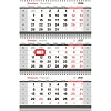 Календарь настенный 3-х блочный 2027 295х660 Патриотизм,мгн.бег,фольг391145