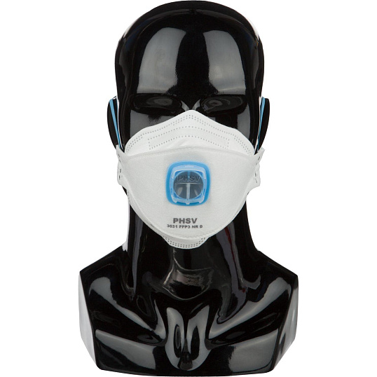 Полумаска фильтрующая PHSV 3031 с кл FFP3 до 50ПДК 5шт/уп