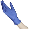 Перчатки нитрил. н/о,текст,SFM (M) 50 пар/уп,фиолетово-голубые