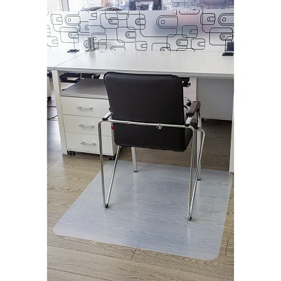 Коврик напольный BSL_EChair полипроп. матовый 1000х1000х1,5 мм парк./ламин