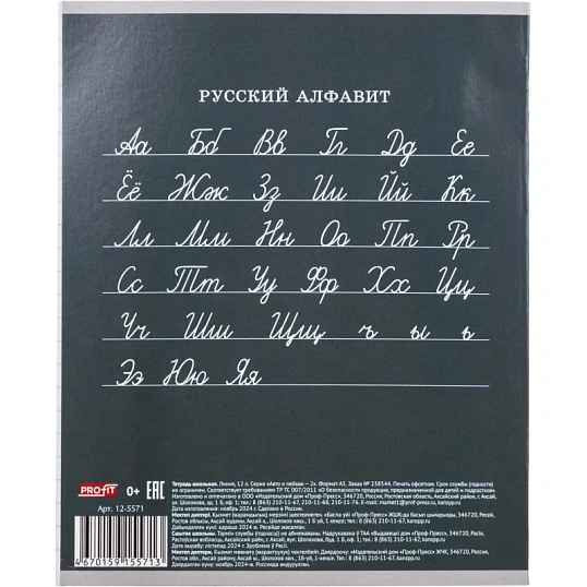 Тетрадь линия 12л. Авто и пэйзаж, ассорти, 2 (12-5571)