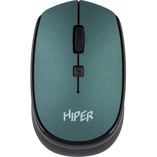 Мышь компьютерная HIPER (HOMW-084) беспроводная/зеленая