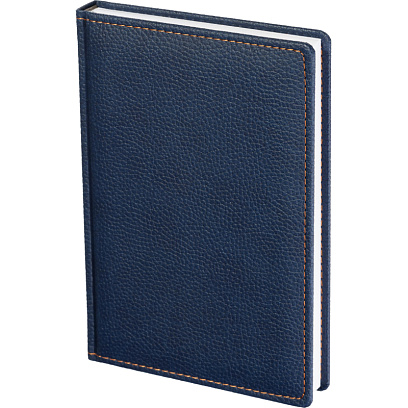 Ежедневник недатированный А5,142x210мм,176л,синий АТТАСНЕBizon