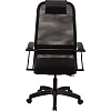 Кресло МТ_EChair 675 TTW сетка/ткань черный пластик