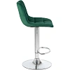 Стул барный LO_DOBRIN TAILOR LM-5017-N зеленый велюр MJ9-88/хром 2шт/уп
