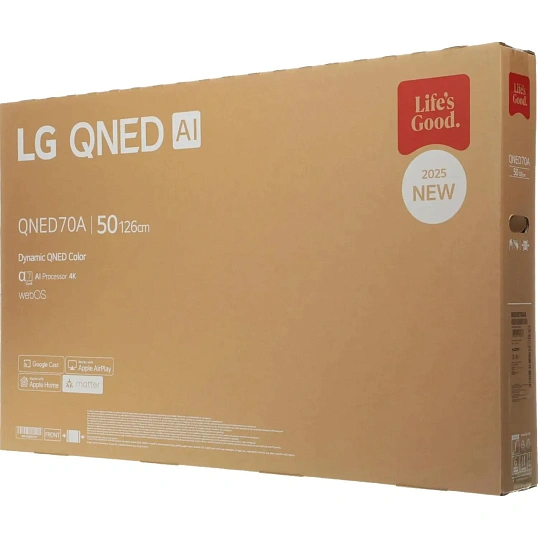 Телевизор LG 50QNED70A6A.ARUG