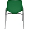 Стул GL_Комус Мебель Стрит RAL 9006, (пластик зеленый)