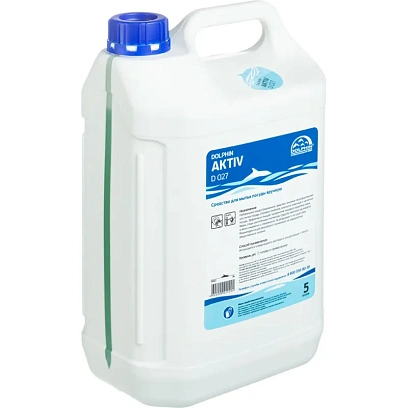 Профхим д/посуды д/ручного мытья и обезжир Dolphin/Aktiv (D027), 5л