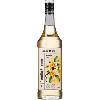 Сироп Pinch&Drop Ваниль, стекло, 1 л