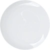 Тарелка Tvist Ivory без бортов 228мм фарфор, белый, фк4006