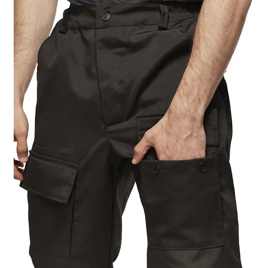 Костюм охранника ло32-КБР черный (48-50) 170-176