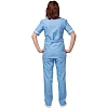 Костюм для медицинского персонала м09-КБР серо-голуб (р.44-46) 170-176