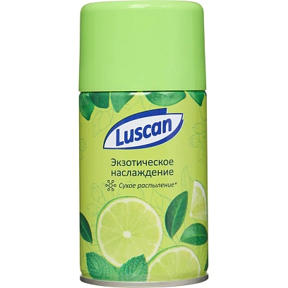 Баллон сменный для автоосвежителя Luscan 250мл Экзотич наслажд сухое распыл