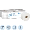 Бумага туалетная д/дисп KK Kleenex Jumbo Roll 2сл белая 200м 12рул/уп_8615