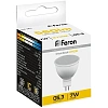 Лампа светодиодная Feron LB-26 MR16 G5.3 7W 175-265V 2700K (25235)