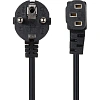 Кабель комп - розетка 220V EU (угол-угол), 1.8m, iOpen <ACE021R-1.8M