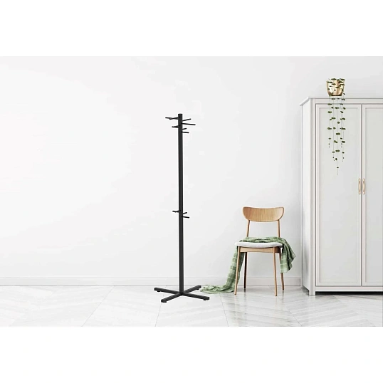 Вешалка TI_напольная Нерли-4, черный муар