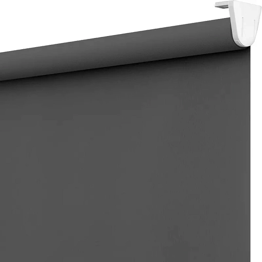 Рулонная штора Комус Мебель Sky W2237 V19, 50х160 графит