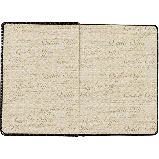 Ежедневник недатированный А6+ Caiman (коричневый)3-498 Д