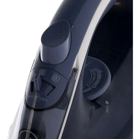 Утюг Tefal FV2837E0, 2400ВТ, белый/синий