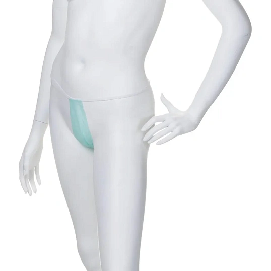 Трусы бикини женские, Мятные, спанбонд шт/слож 25шт/уп 604-326