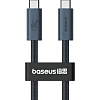 Кабель Baseus USB-C->-C 240W FS2 1m черный