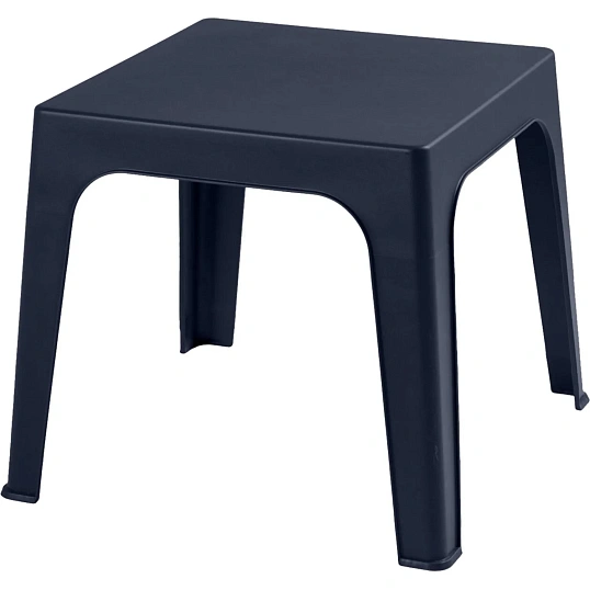 Стол PR_журнальный Decorona DeForma 595x595x495 мм графитовый шторм