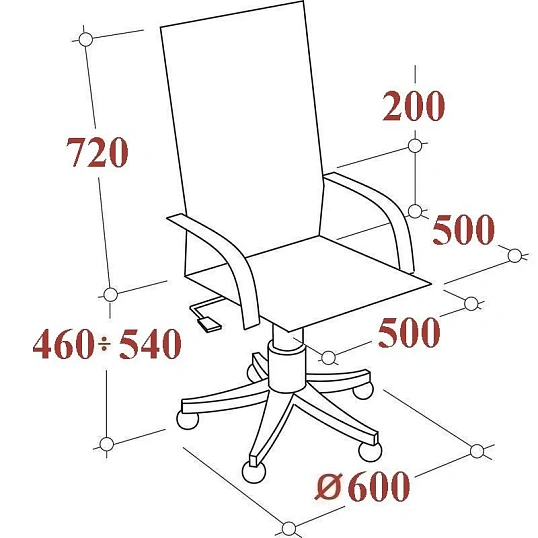 Кресло BN_Sp_EChair-589 TPU сетка/кожзам черный, хром