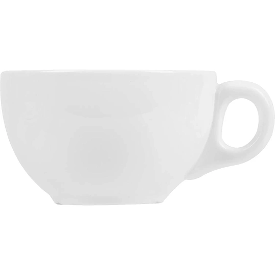 Чашка чайная 'Кунстверк';фарфор;250мл;D=99/50,H=52,L=120мм;белый 6шт/уп