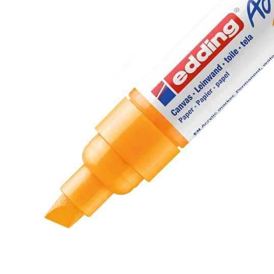 Маркер акриловый Edding 5000/906.скош.нак. 5-10 мм. Цвет Солнечный желтый