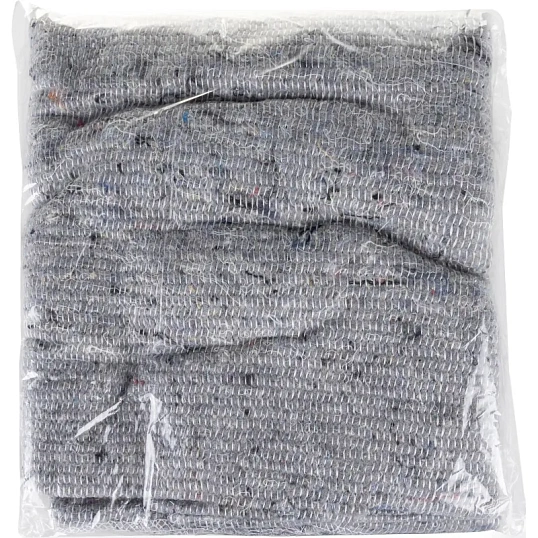 Тряпка для пола серая 100х80см частопрошивная 180г/м2