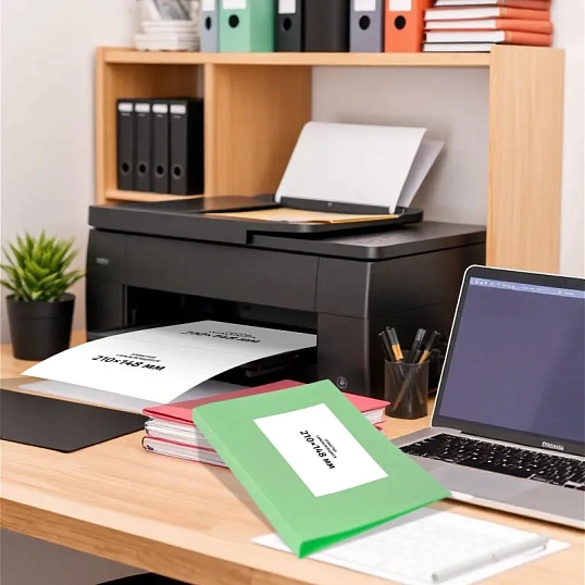 Этикетки самоклеящиеся 210х148 мм/2 шт. на листе А4 (25л