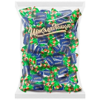Конфеты Шоколадница пралиновые в глазури, 1кг