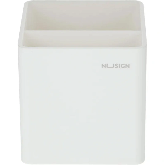 Подставка-органайзер д/канц.принадл. Deli NS011White Nusign 2 отдел,белый