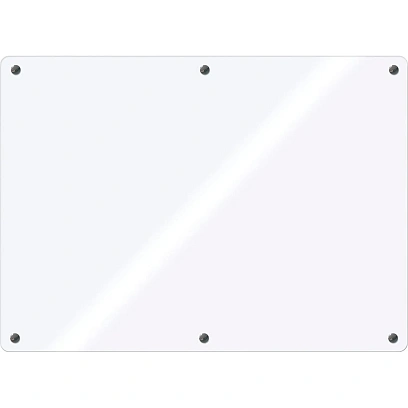 Доска стеклянная магнитная, 120х240, Attache, белый