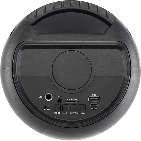 Акустическая система Digma D-MC1721 черный 10Вт/FM/USB/BT/micro SD