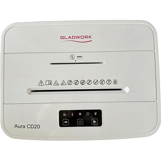 Шредер Gladwork Aura CD20 ур.секр. P-4, 20лист., 25л