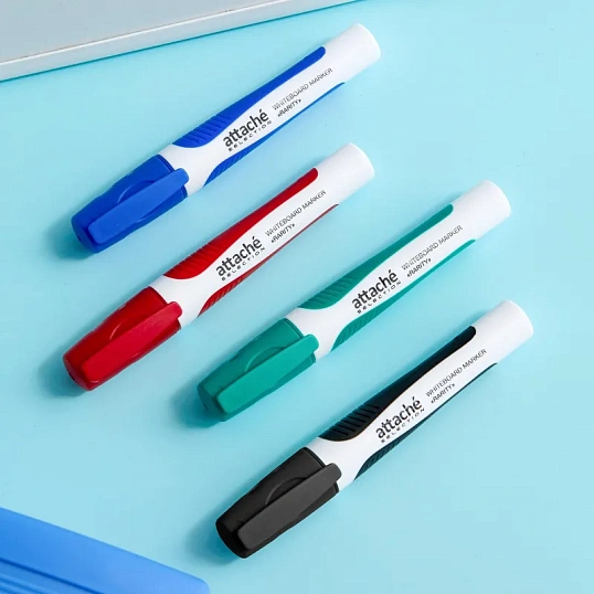 Набор маркеров для белых досок Attache Selection Rarity 4цв., 2-3мм