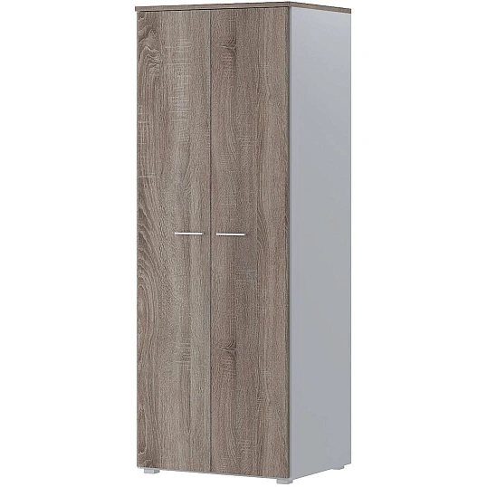 Корпус гардероба Комус Мебель К-Loft 241H002 786х616х2106 сонома темн/белый