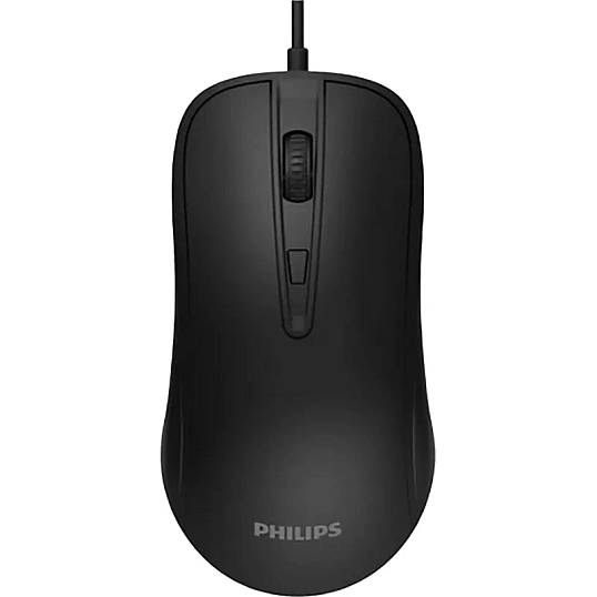 Мышь компьютерная Philips (SPK7214B/60) провод 4кн. USB2.0 800-1600dpi черн