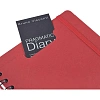 Ежедневник недатированный А5 PRAGMATIC на гребне, красный, 128л 3-748/05