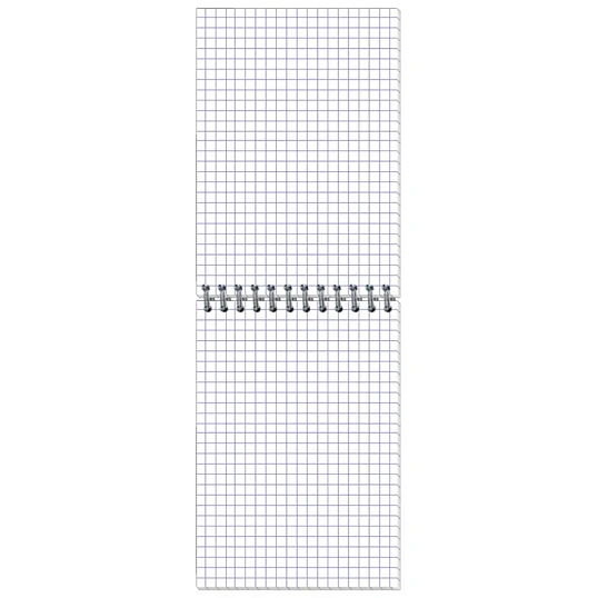 Блокнот Attache Economy Города А6 40л. разноцв.,клетка,спираль (105х145мм)