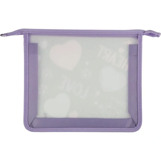 Папка для тетрадей Heart, А5, пластик, ПТ-713