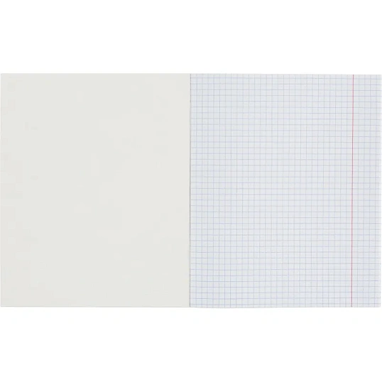 Тетрадь общая А5 48л Uniland роз патерн,клет,скреп, ВД-лак