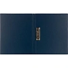 Папка с зажимом синяя Дания-Россия