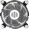 Кулер ExeGate EE97379-PWM, S775/1150/1151/1155/1156, 65W,92мм (EX283279RUS)