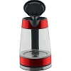 Чайник электрический SCARLETT SC-EK27G79, стекло, 2200Вт, 1.7л, красный